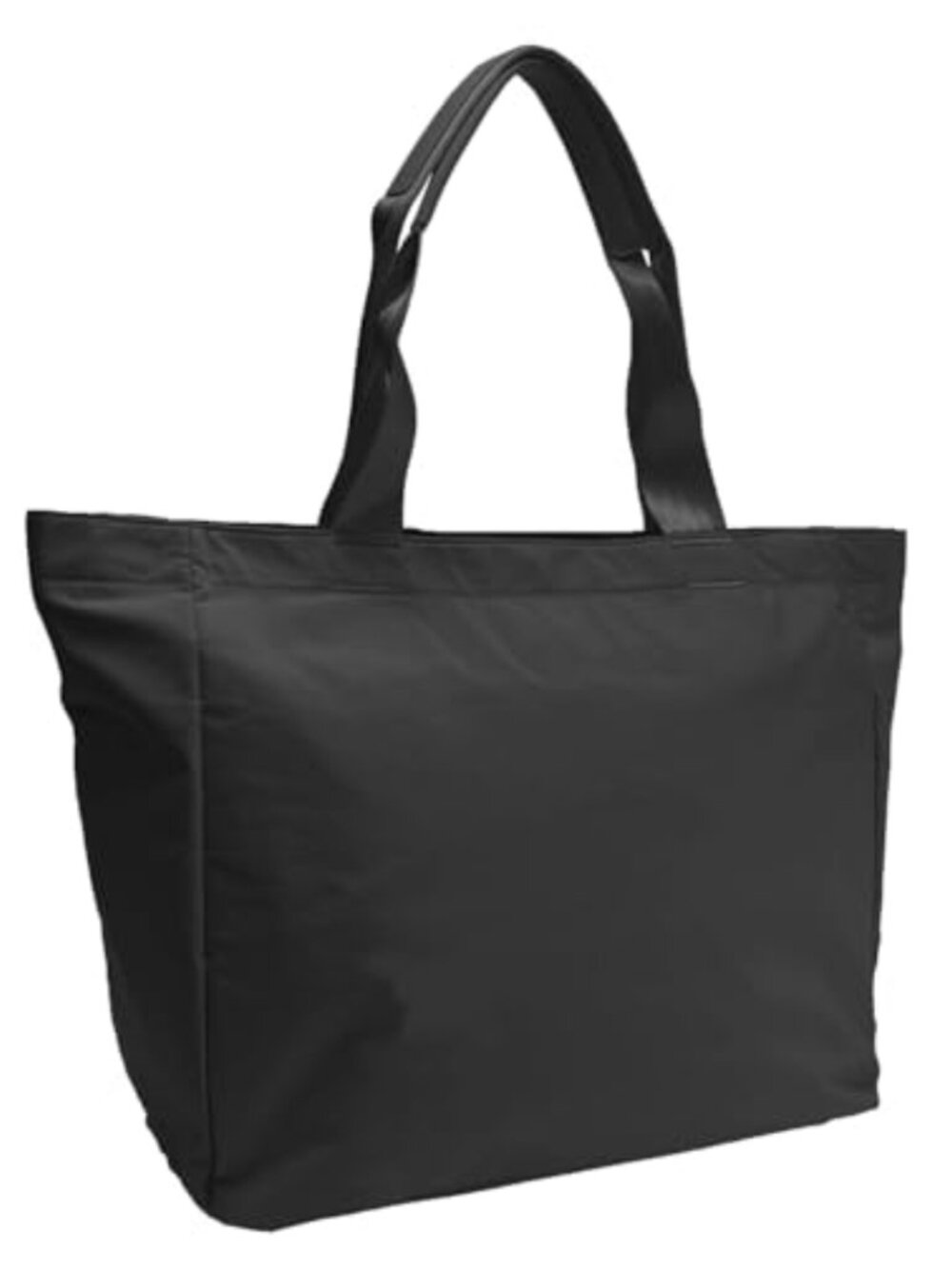 Nylon Tote Bag Large Padded Laptop Compartment Water Resistant